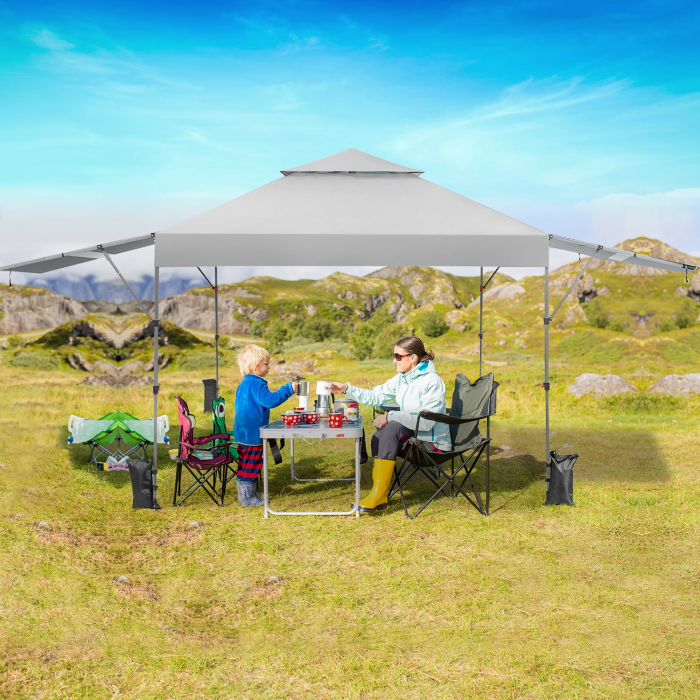 Costway 10’x17.6’Outdoor Instant Pop-up Canopy Tent - Image 4